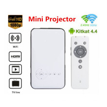 LED Mini Taschen Projektor Mini Projektor HD 1080P Pico Projektor Motor